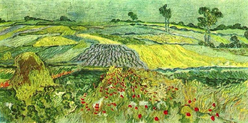 Vincent Van Gogh slatten vid auvers-sur-oise oil painting picture